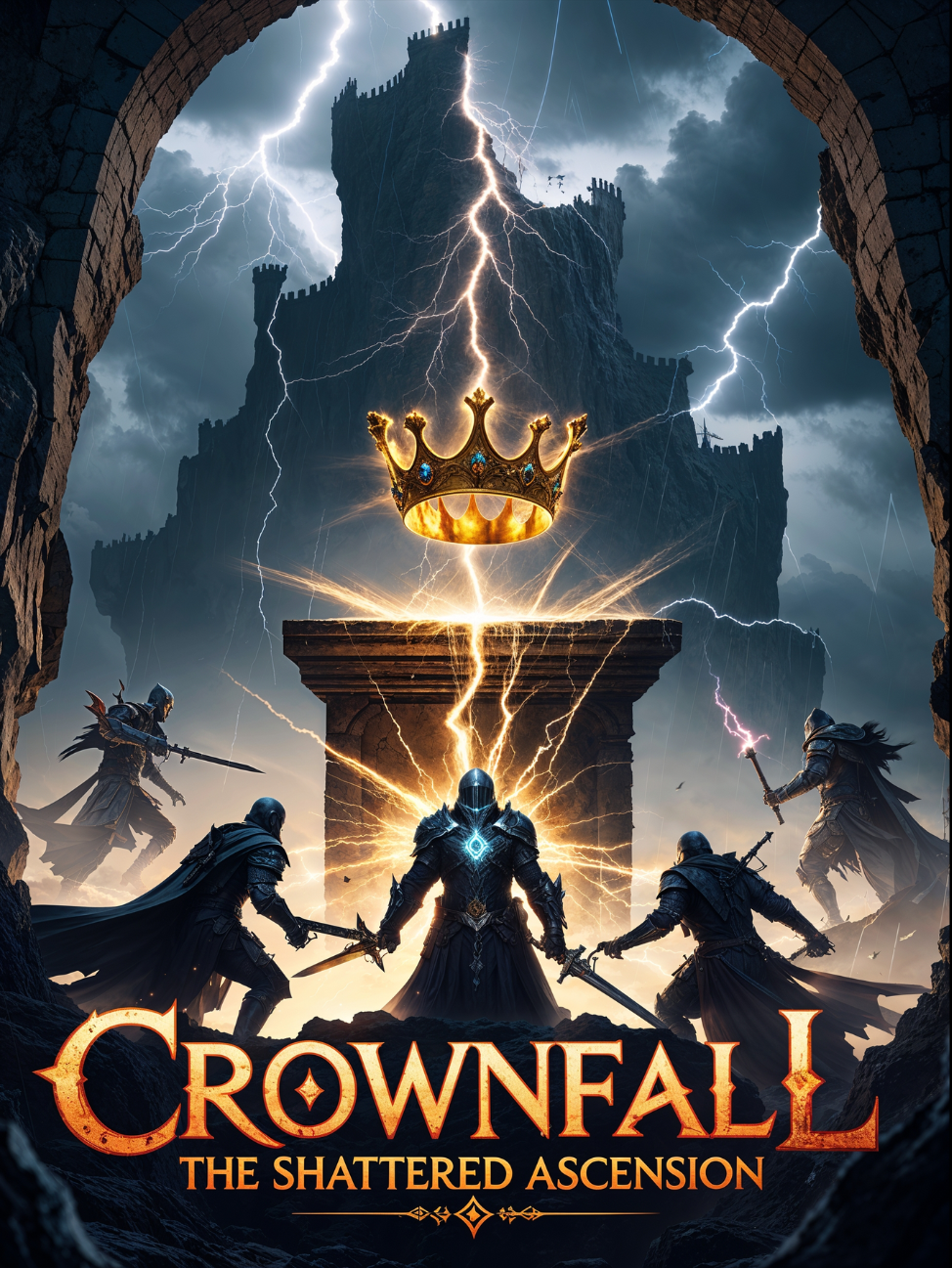 Crownfall: The Shattered Ascension - A DND 5e Mini Campaign for Players and Dungeon Masters