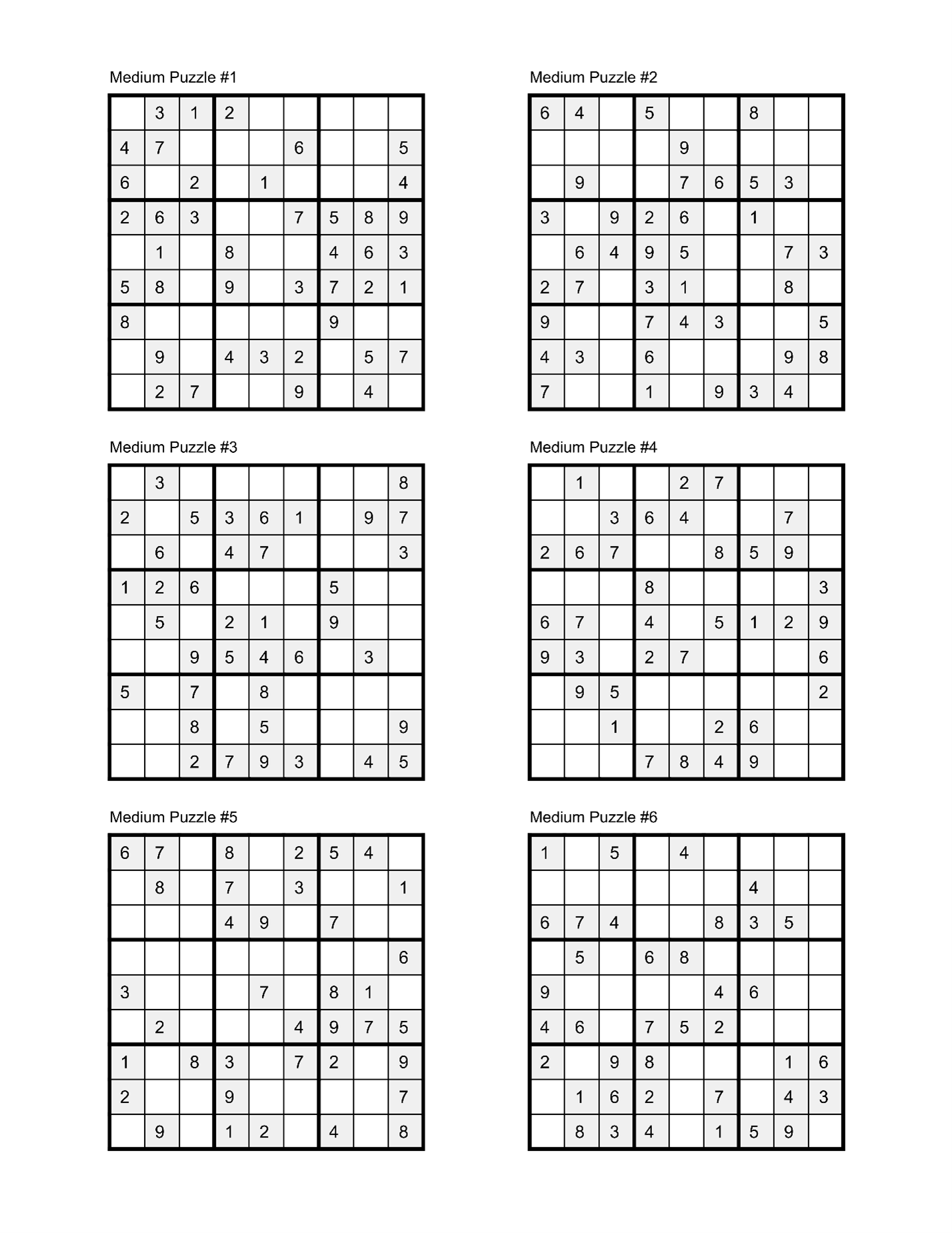 Mental Labyrinths: Sudoku Edition